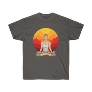 Rainbow Moon Meditation Tee