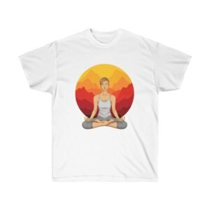 Rainbow Moon Meditation Tee