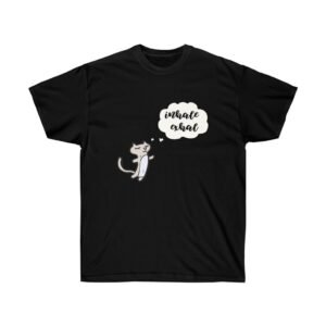 Cat Inhale Exhale Tee