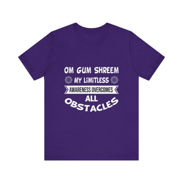 My Limitless Awareness Overcomes All Obstacles Unisex Jersey Short Sleeve Tee - Image 34