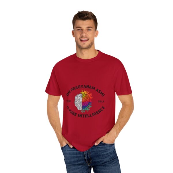 True Self is Pure Intelligence Unisex Garment-Dyed T-shirt - Image 42