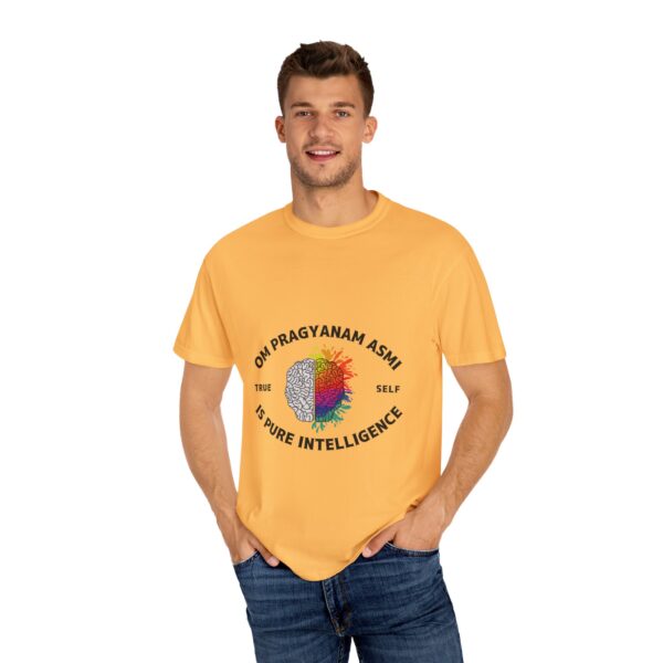 True Self is Pure Intelligence Unisex Garment-Dyed T-shirt - Image 17