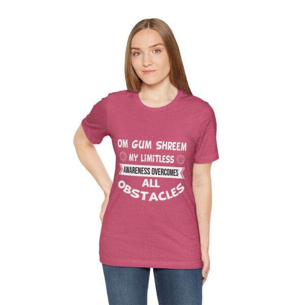 My Limitless Awareness Overcomes All Obstacles Unisex Jersey Short Sleeve Tee - Image 50