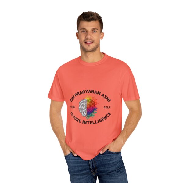 True Self is Pure Intelligence Unisex Garment-Dyed T-shirt - Image 13