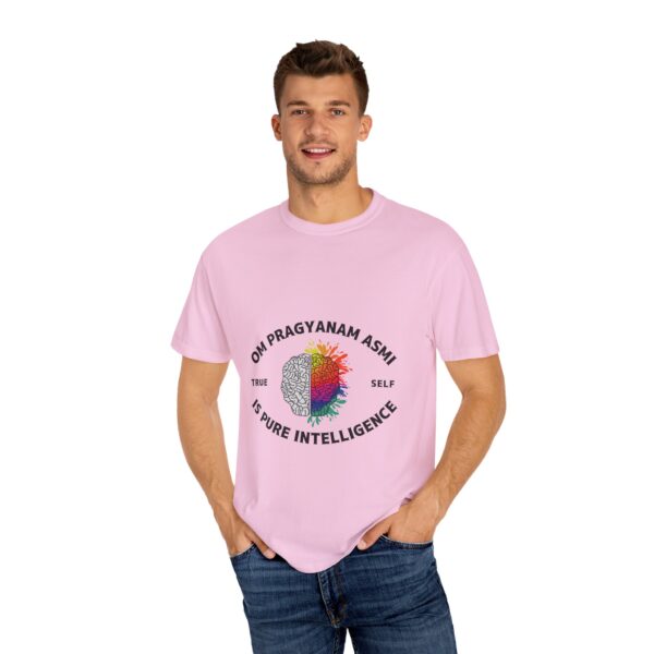 True Self is Pure Intelligence Unisex Garment-Dyed T-shirt - Image 5