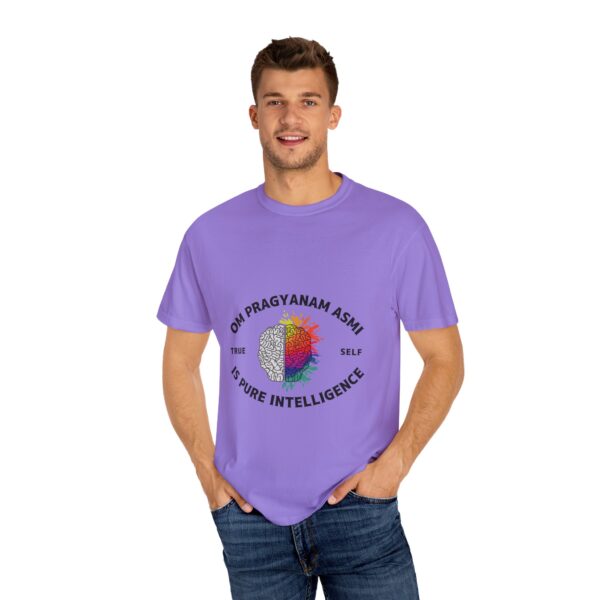True Self is Pure Intelligence Unisex Garment-Dyed T-shirt - Image 29