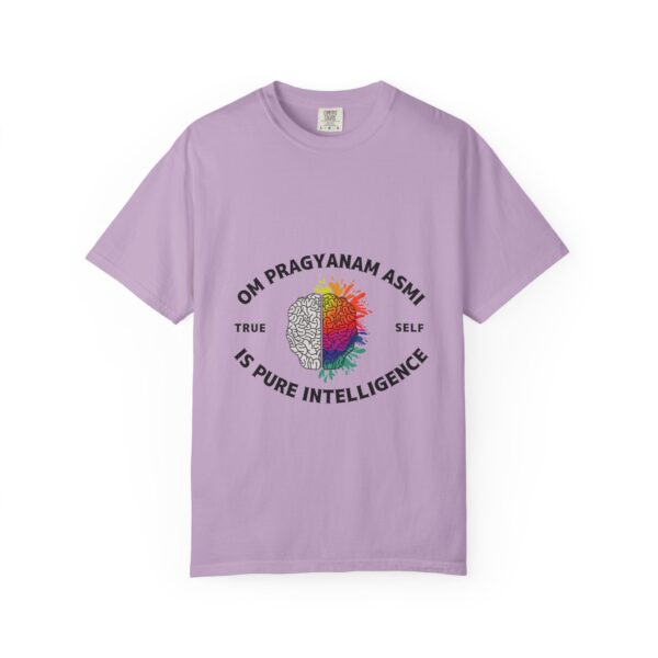 True Self is Pure Intelligence Unisex Garment-Dyed T-shirt - Image 31