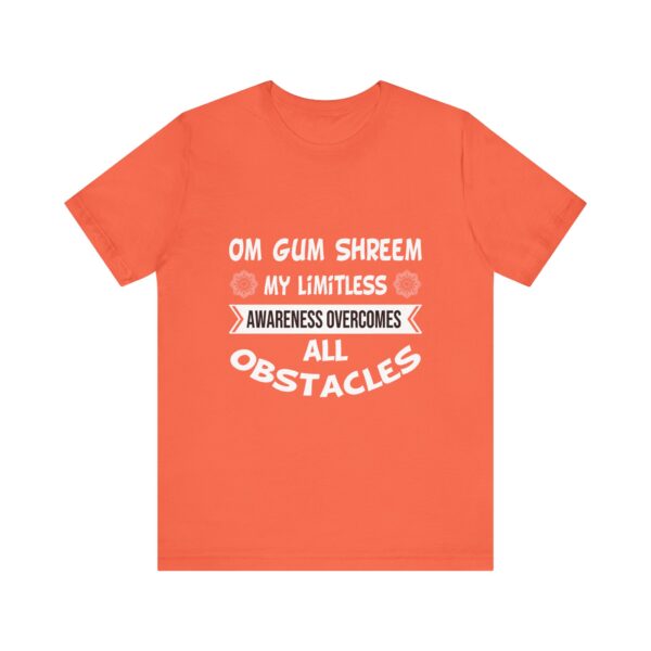 My Limitless Awareness Overcomes All Obstacles Unisex Jersey Short Sleeve Tee - Image 5
