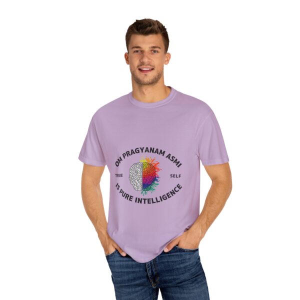 True Self is Pure Intelligence Unisex Garment-Dyed T-shirt - Image 34