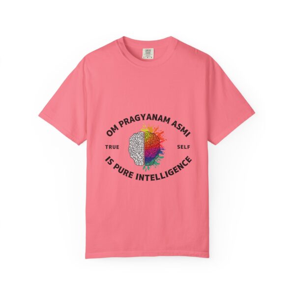 True Self is Pure Intelligence Unisex Garment-Dyed T-shirt - Image 35