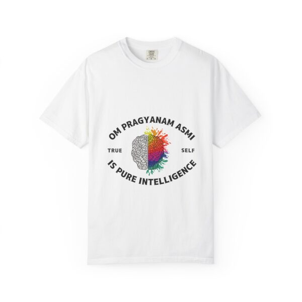 True Self is Pure Intelligence Unisex Garment-Dyed T-shirt - Image 6