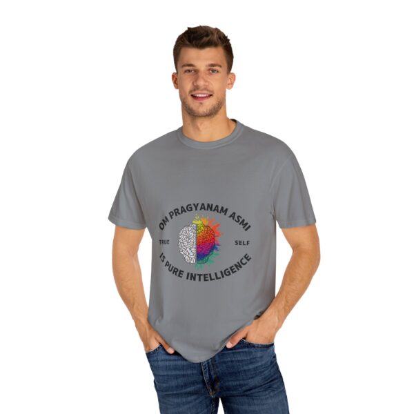 True Self is Pure Intelligence Unisex Garment-Dyed T-shirt - Image 21