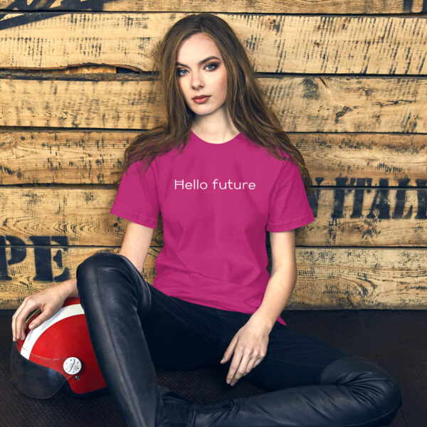 Hello Future Unisex t-shirt - Image 12