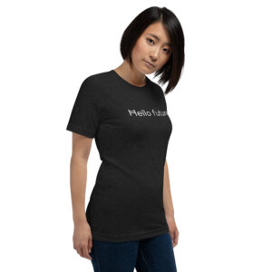 Hello Future Unisex t-shirt
