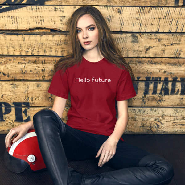 Hello Future Unisex t-shirt - Image 8