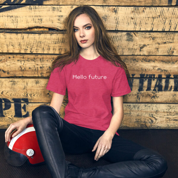 Hello Future Unisex t-shirt - Image 14